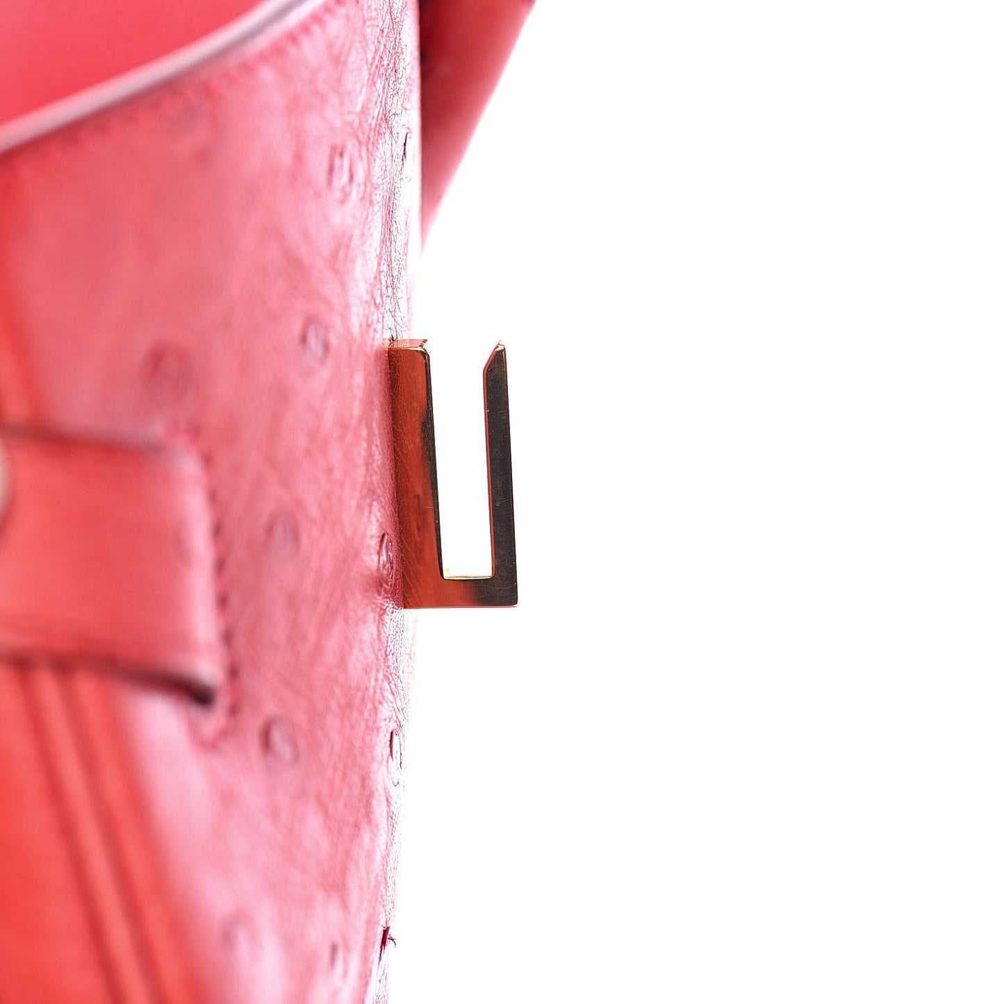 Ostrich Birkin 35 Rouge Vif