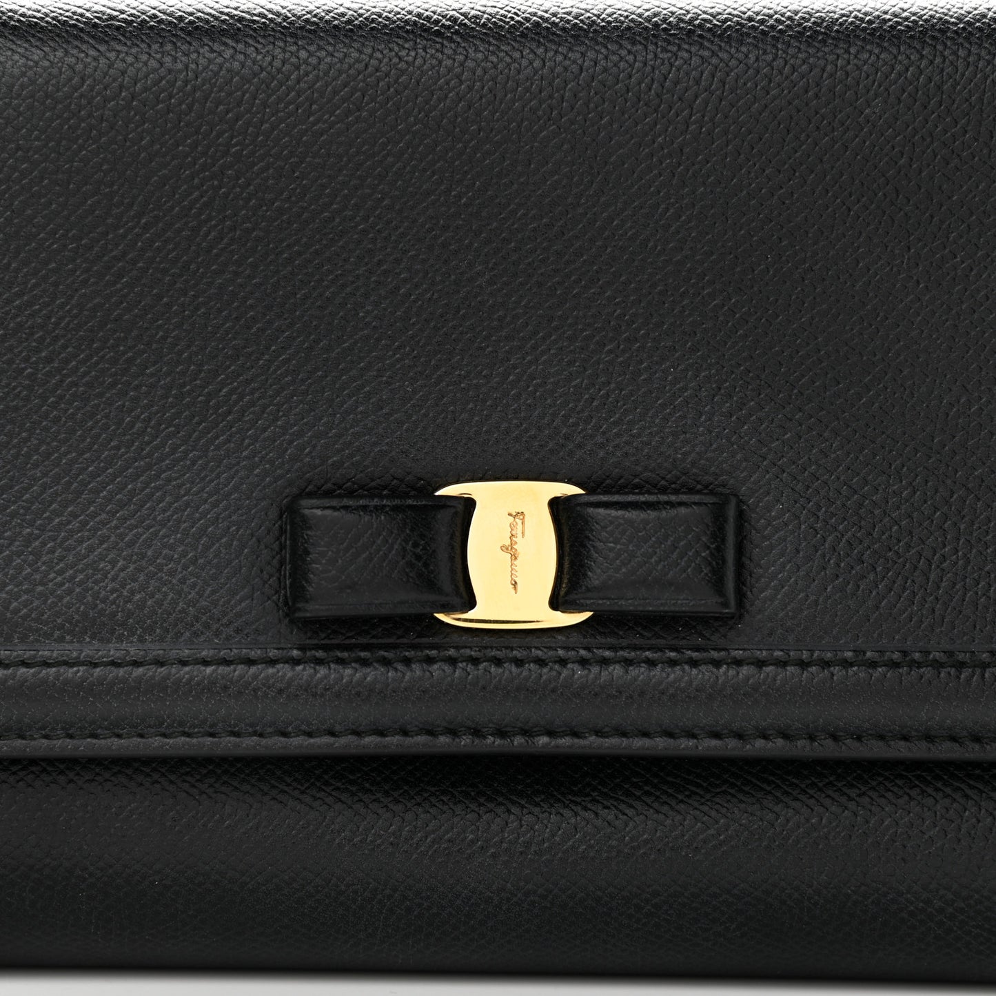 Calfskin Vara Bow Mini Bag Black