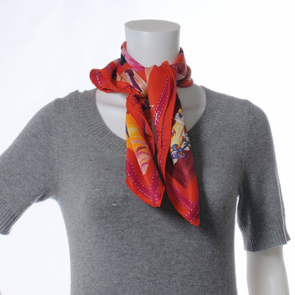 Hermes Silk J'aime Mon Carre Scarf 70 4 of 7
