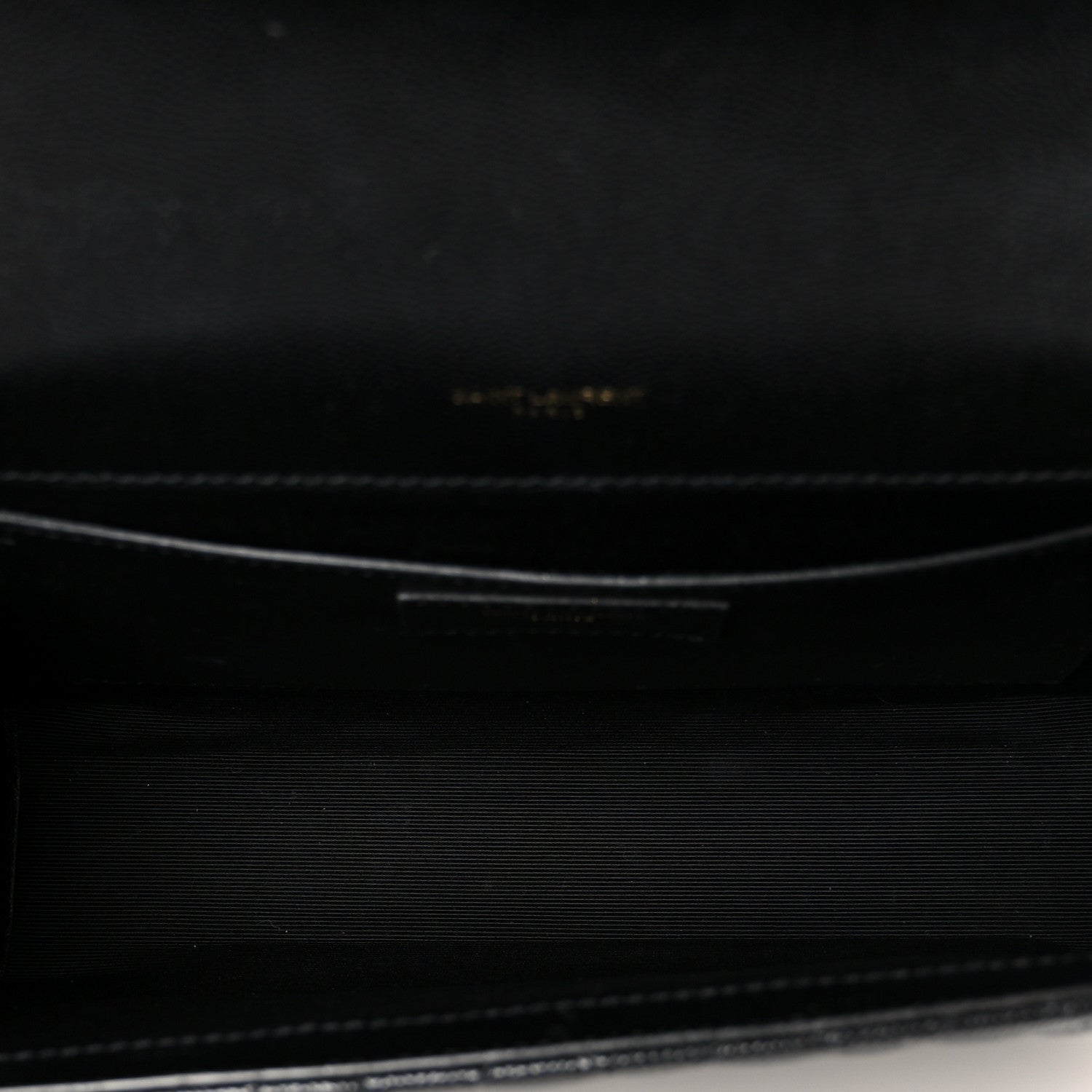 Saint Laurent Grain De Poudre Textured Mixed Matelasse Triquilt Medium Monogram Satchel Black 5 of 12