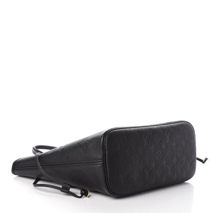 Louis Vuitton Empreinte Monogram Giant Neverfull MM Black 4 of 9