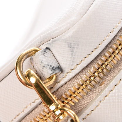 Prada Saffiano Mini Camera Crossbody White 9 of 10