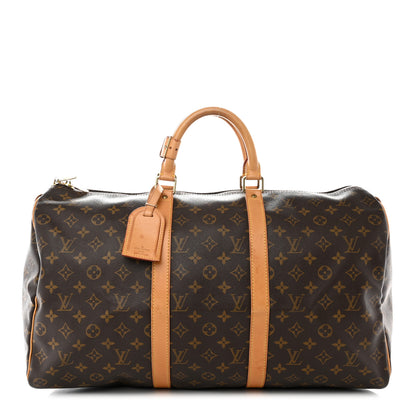 Louis Vuitton Monogram Keepall 50 1 of 16