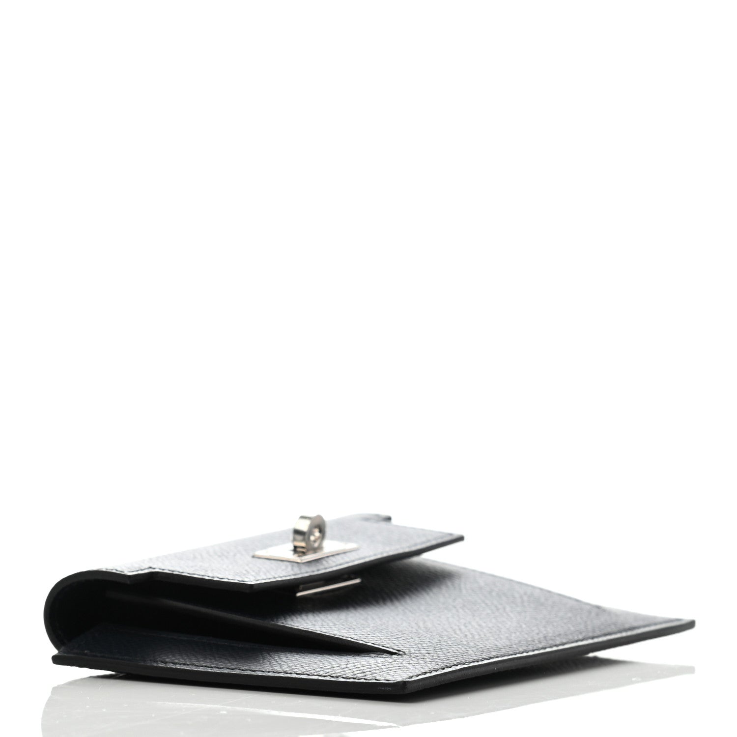 Hermes Epsom Kelly Pocket Compact Wallet Bleu Indigo 4 of 7