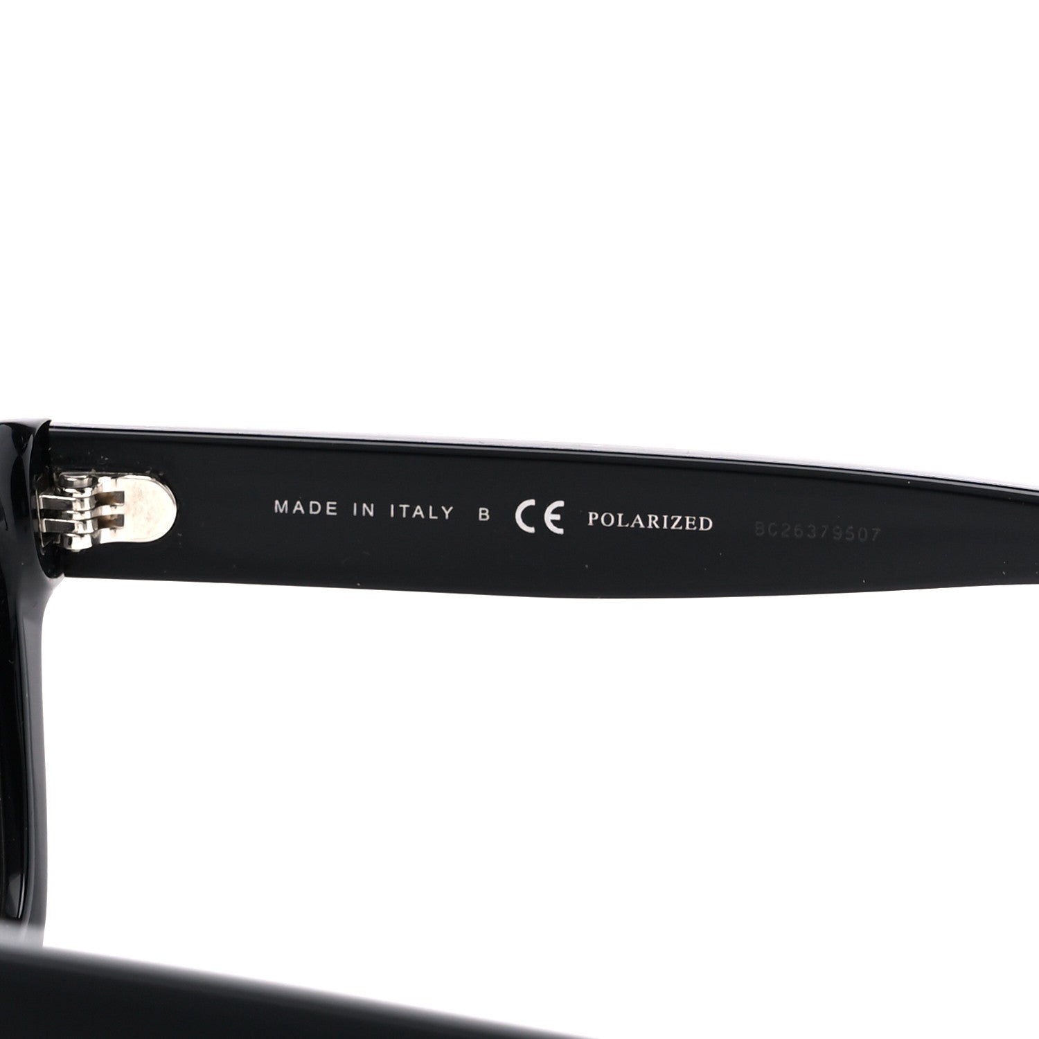 Chanel Acetate Polarized Square Sunglasses 5417-A Black 6 of 9