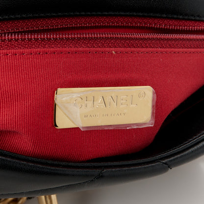 Chanel Lambskin Quilted Medium Chanel 19 Flap Black 6 of 10