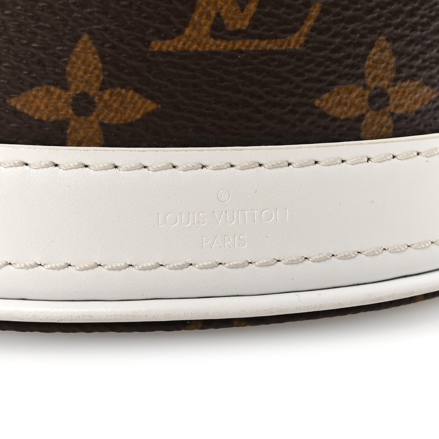 Louis Vuitton Monogram LV Match Nano Bucket Bag White 7 of 10