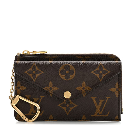 Louis Vuitton Monogram Recto Verso Card Holder Black 1 of 7