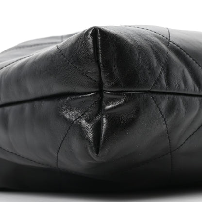 Chanel Shiny Calfskin Quilted Chanel 22 Black 19 of 23