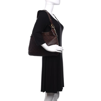 Gucci Guccissima Creole Hobo Chocolate 2 of 17