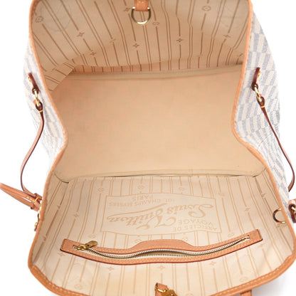 Louis Vuitton Damier Azur Neverfull MM 5 of 10
