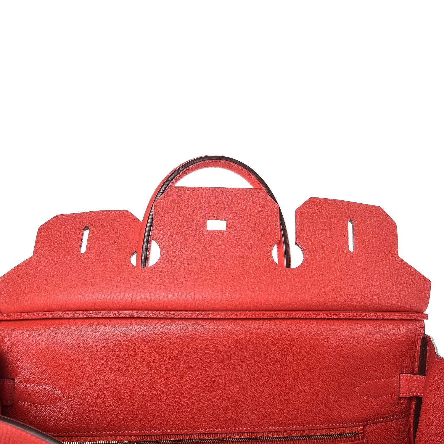 Hermes Taurillon Clemence Birkin 35 Rouge Pivoine 18 of 37