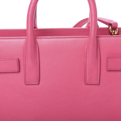 Saint Laurent Calfskin Nano Sac De Jour Rose Clair 11 of 14