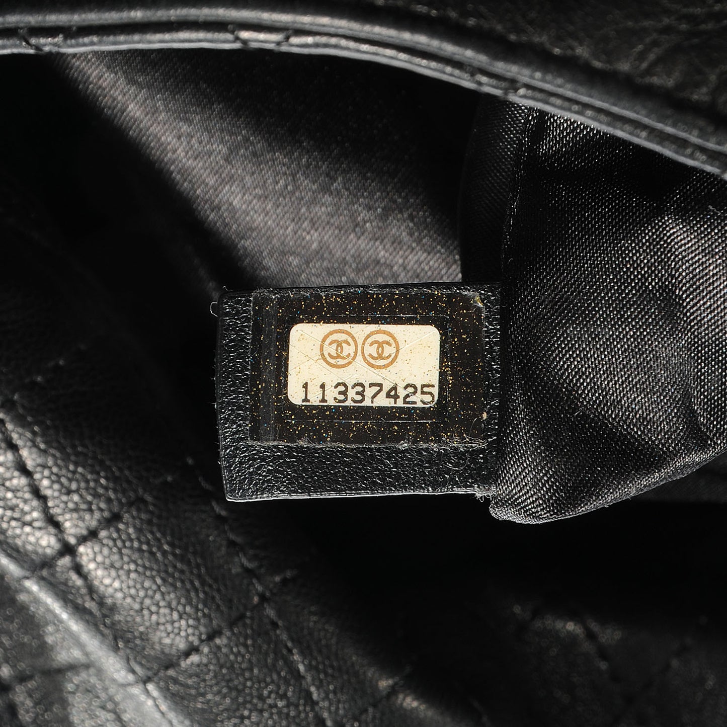 Lambskin Soft and Chain Large Hobo Black