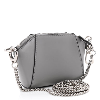 Givenchy Lambskin Baby Antigona with Chain Grey 3 of 10