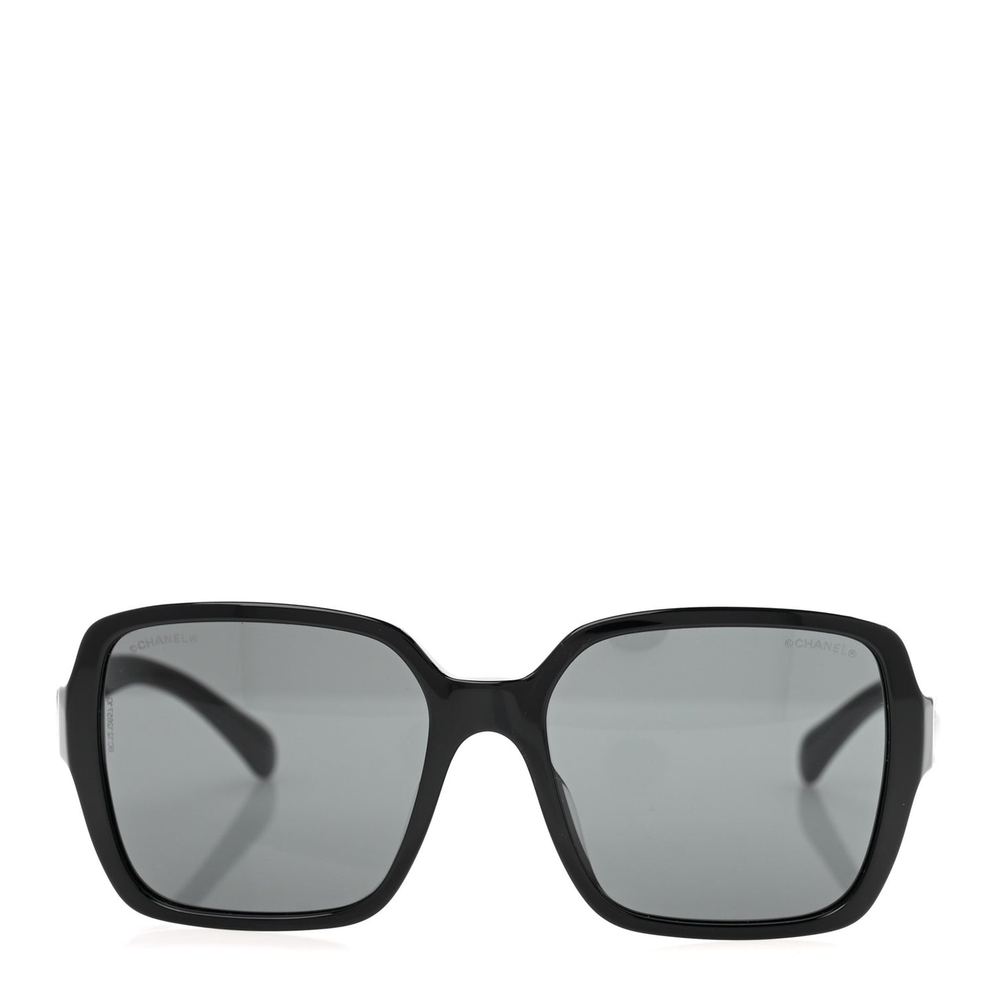 Acetate Square Sunglasses 5408-A Black