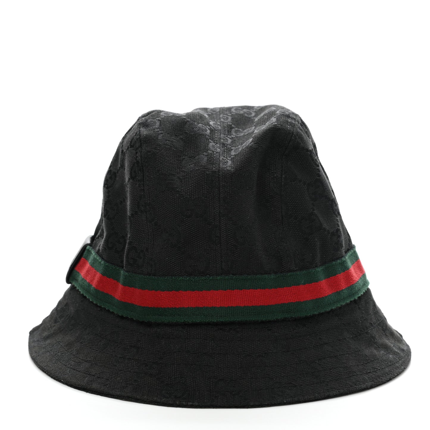 Monogram Web Bucket Hat M Black