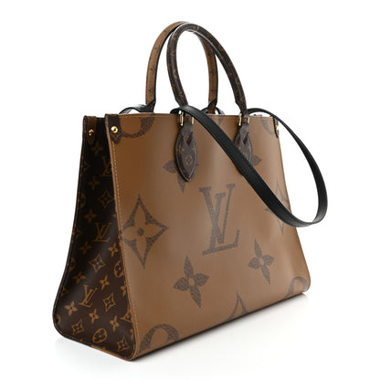 Louis Vuitton Reverse Monogram Giant Onthego MM 3 of 9
