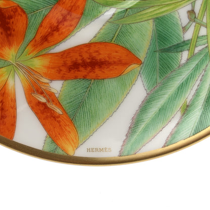 Hermes Porcelain Passifolia Coffee Cup And Saucer Set of 2 10 of 13
