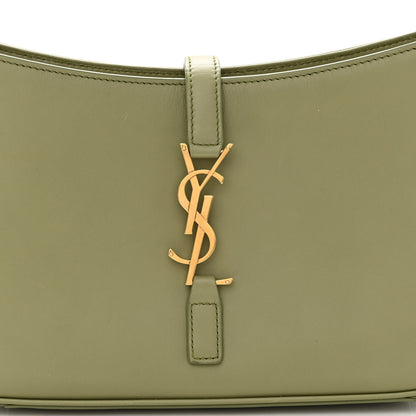 Saint Laurent Smooth Calfskin Le 5 A 7 Hobo Pistache 7 of 9