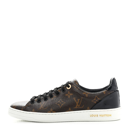 Louis Vuitton Patent Monogram Frontrow Sneakers 37.5 1 of 10