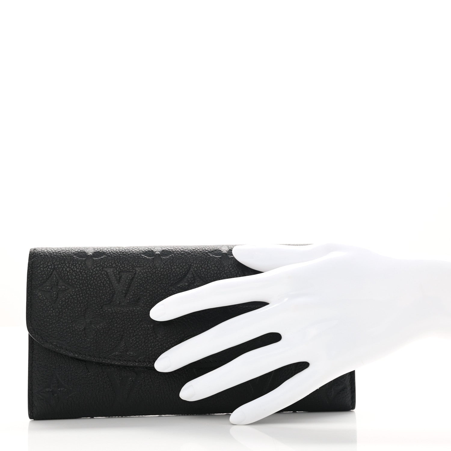 Louis Vuitton Empreinte Emilie Wallet Black Dune 2 of 7