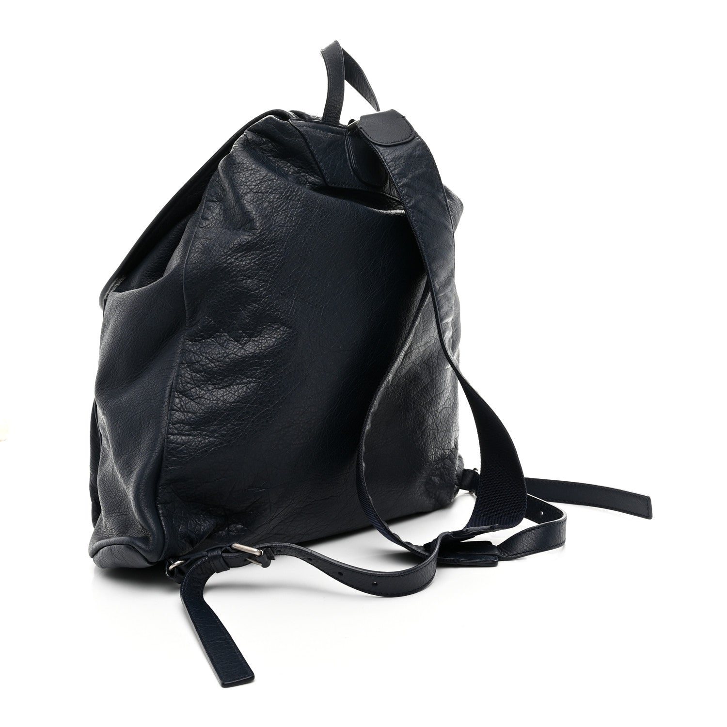 Balenciaga Agneau Giant 12 Silver Hardware S Traveler Backpack Bleu Obscur 3 of 10
