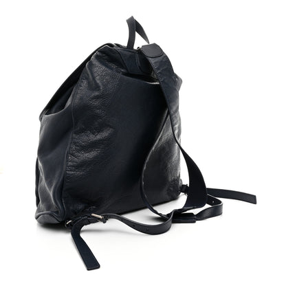 Balenciaga Agneau Giant 12 Silver Hardware S Traveler Backpack Bleu Obscur 3 of 10