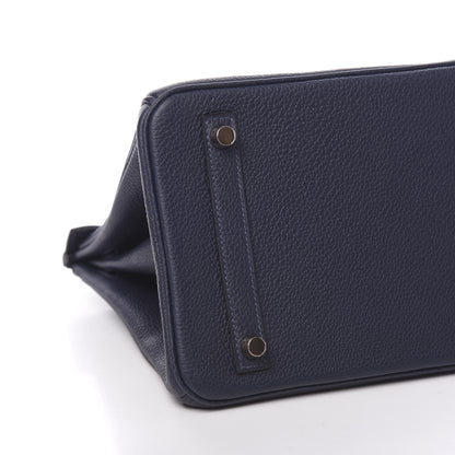 Hermes Togo Birkin 30 Bleu Nuit 8 of 10