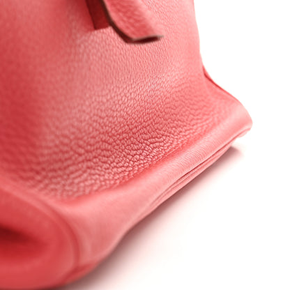 Hermes Taurillon Clemence Birkin 35 Bougainvillea 16 of 16