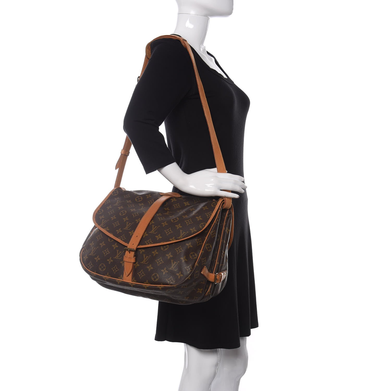 Louis Vuitton Monogram Saumur 35 2 of 20