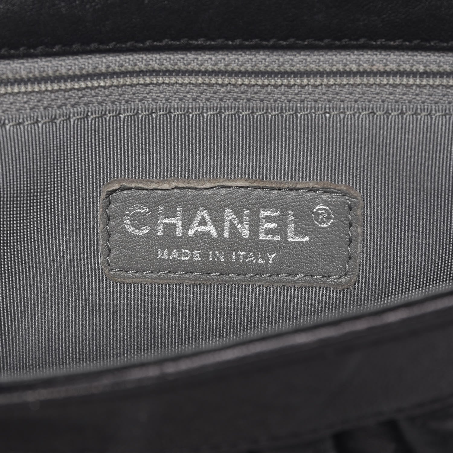 Chanel Washed Lambskin Quilted Mini Chain Around Flap Black 6 of 12