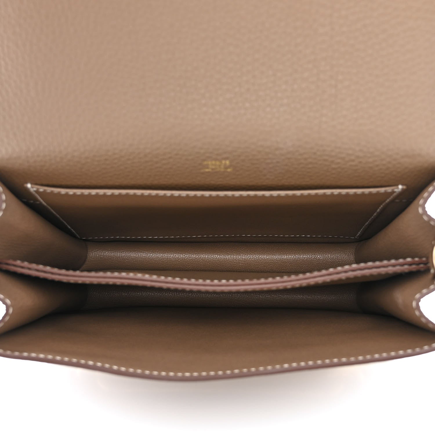 Hermes Taurillon Clemence Sac Roulis 23 Etoupe 5 of 13