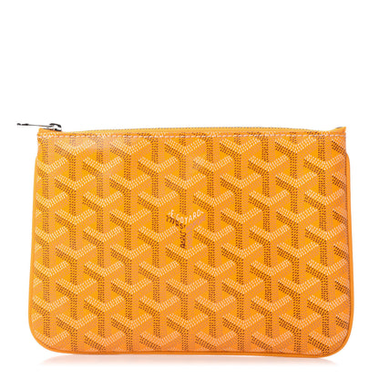 Goyard Goyardine Senat Pochette PM Yellow 1 of 6