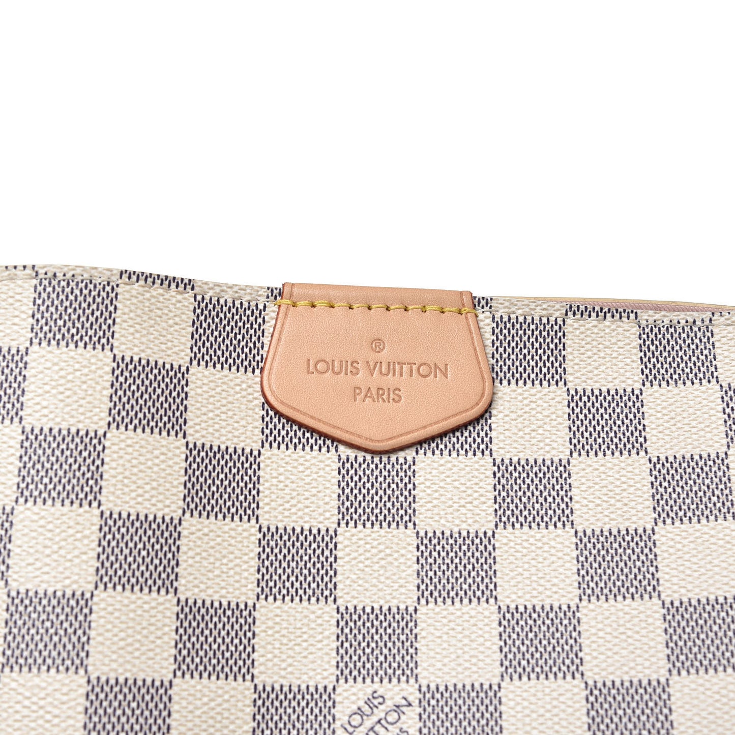 Damier Azur Graceful MM Rose Ballerine