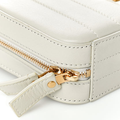 Saint Laurent Lambskin Matelasse Vicky Monogram Belt Bag Crema Soft 8 of 11