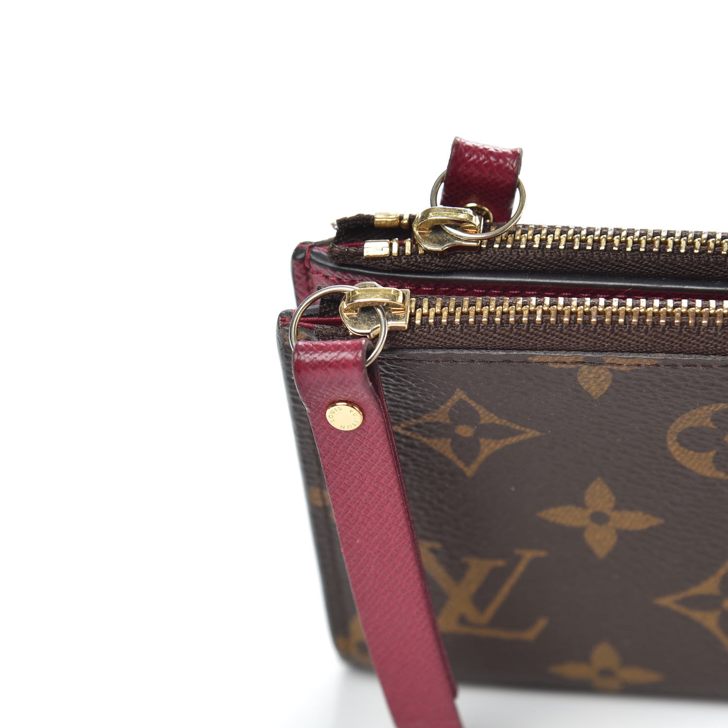 Louis Vuitton Monogram Adele Wallet Fuchsia 8 of 10