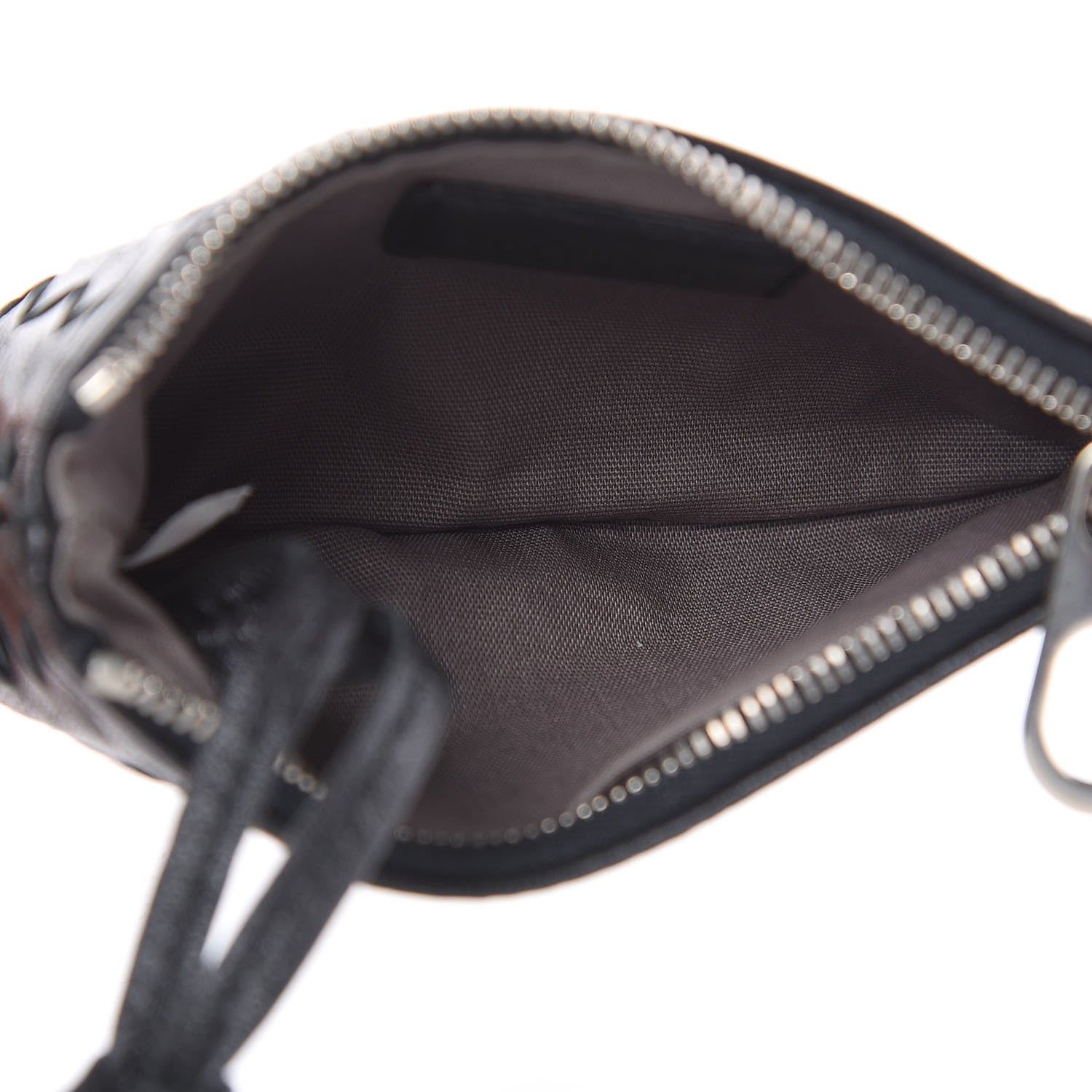 Bottega Veneta Nappa Intrecciato Key Case Black 5 of 8