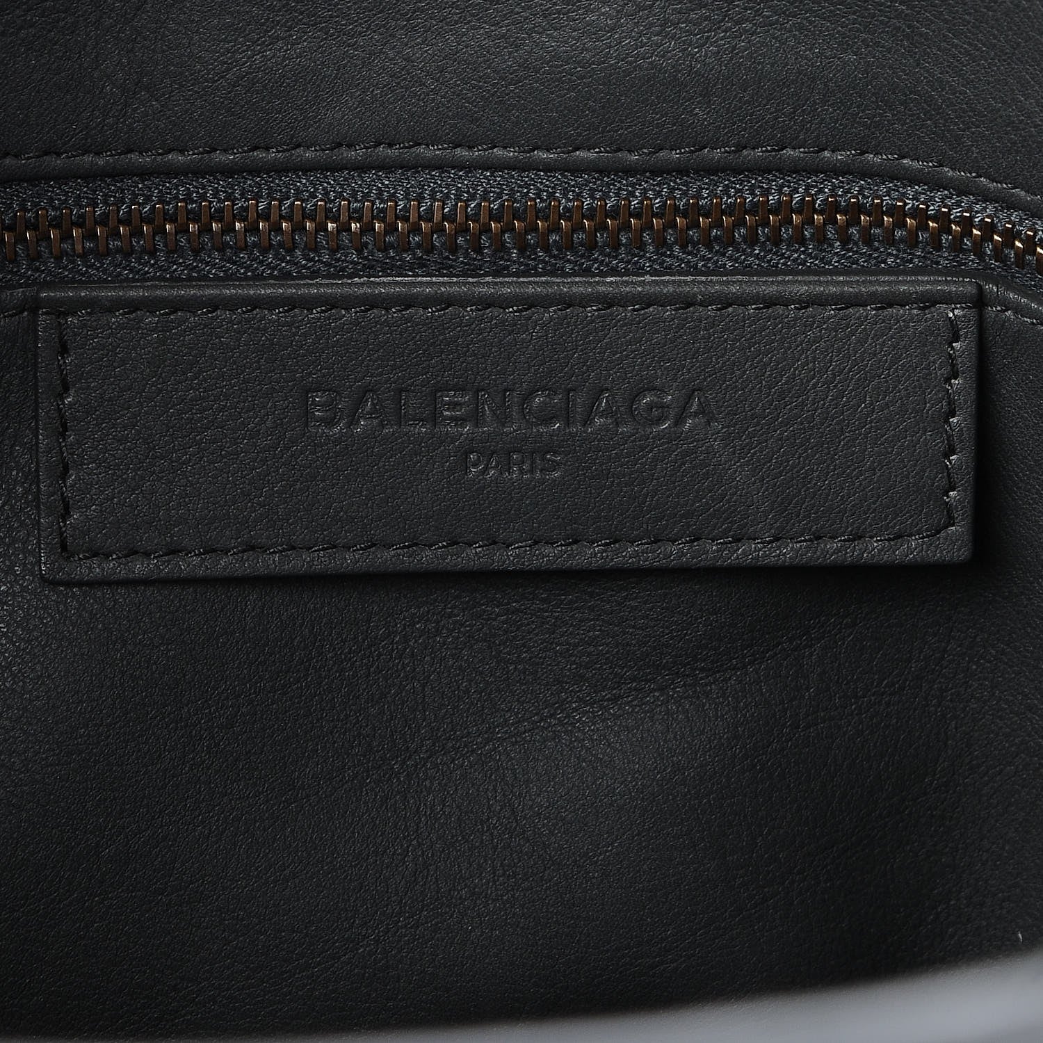 Balenciaga Veau Soyeux Perforated Blackout Hardware City Gris Fossile 7 of 8