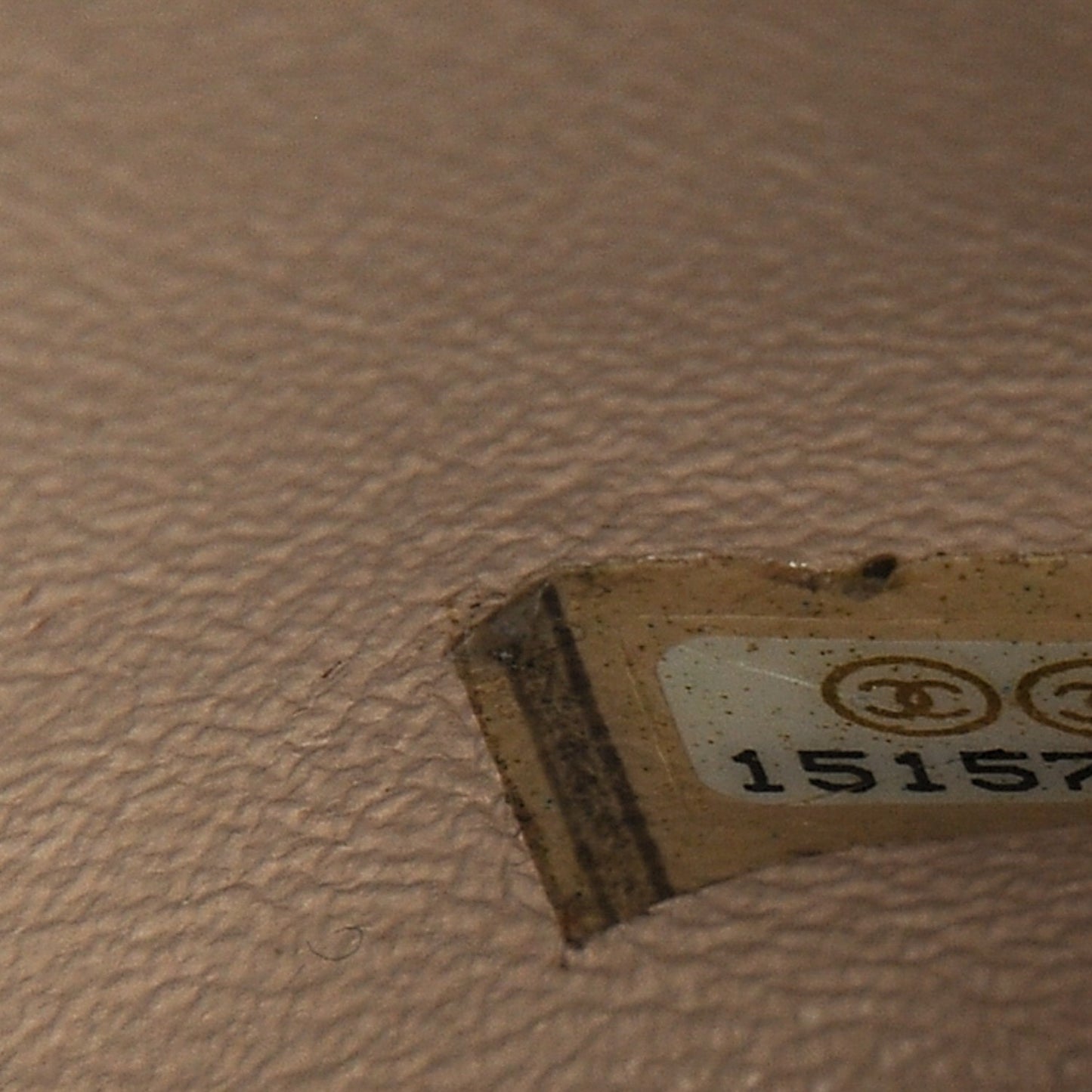 Caviar Quilted Jumbo Double Flap Beige Clair