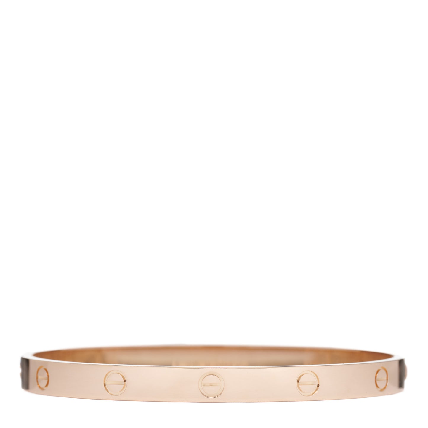 18K Pink Gold LOVE Bracelet 20