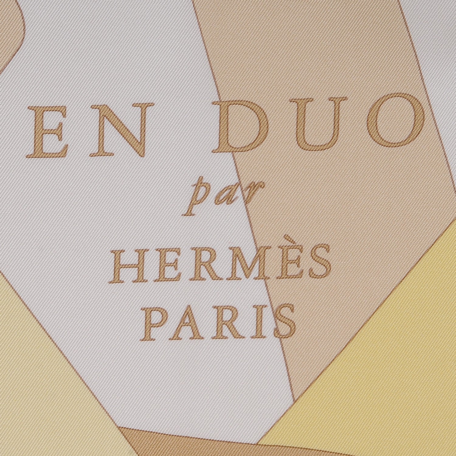 Hermes Silk En Duo Scarf 90 3 of 4