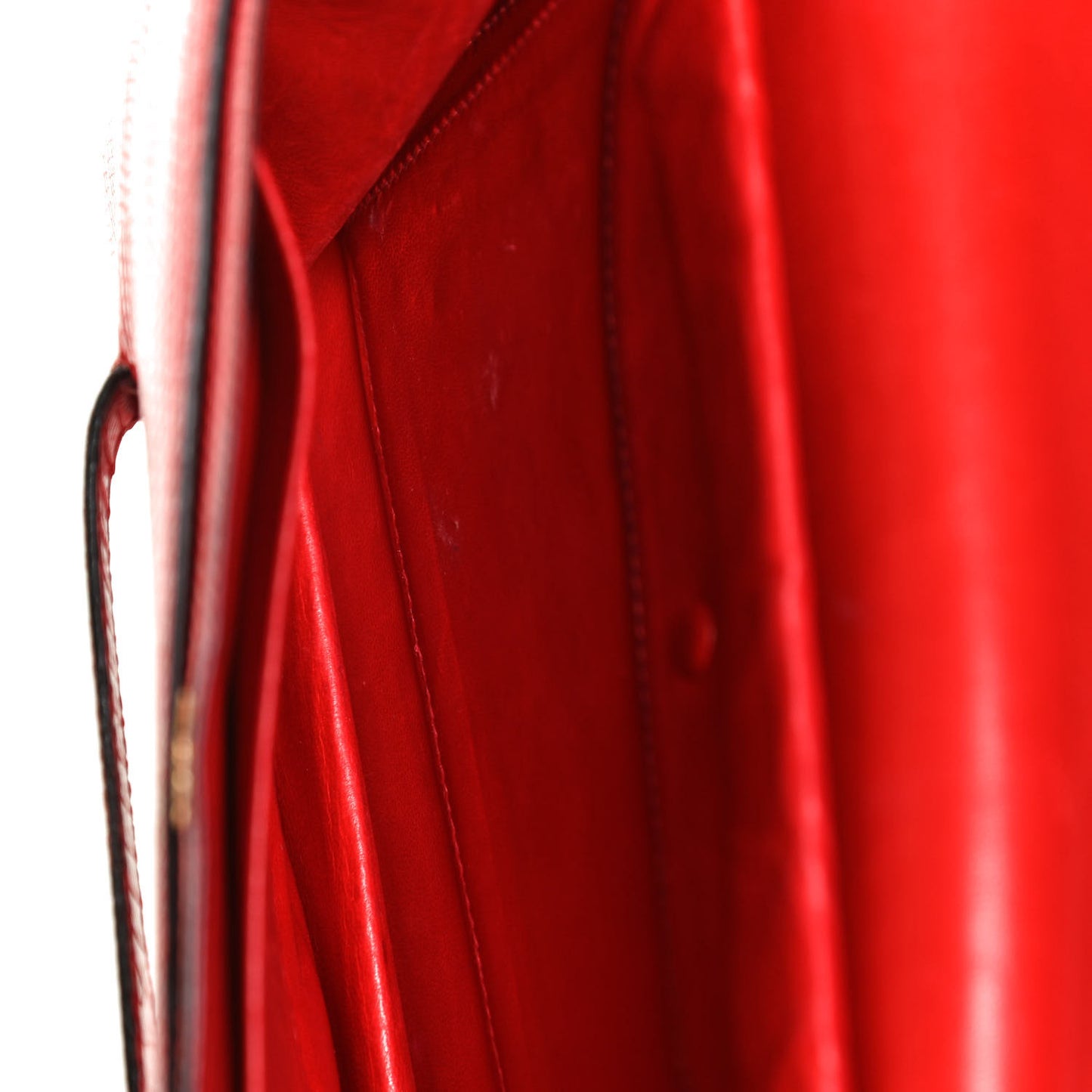 Lizard Faco Clutch Red