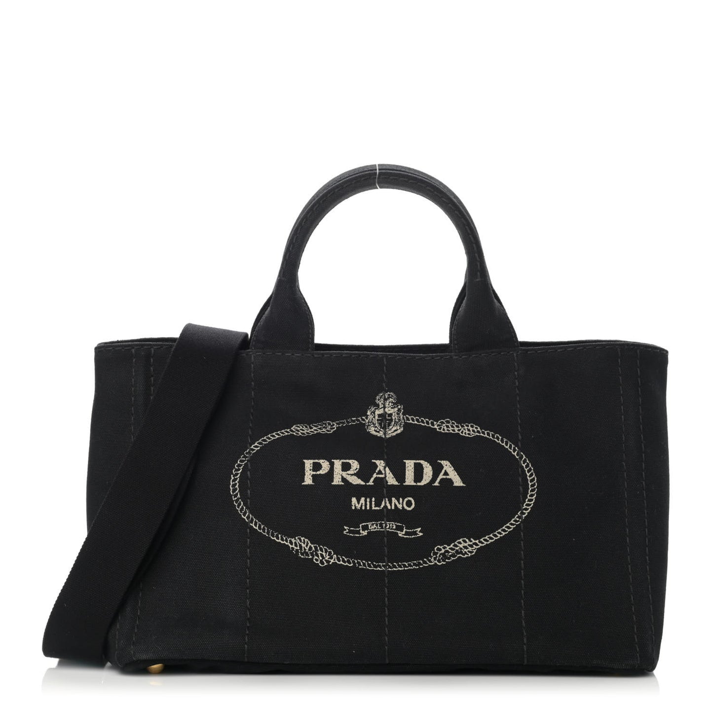 Canapa Logo Tote Black