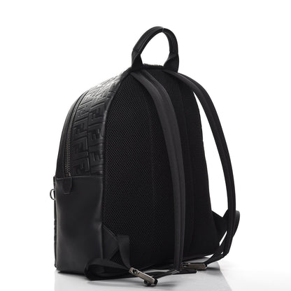Fendi Vitello Grace FF 1974 Embossed Backpack Black 3 of 8