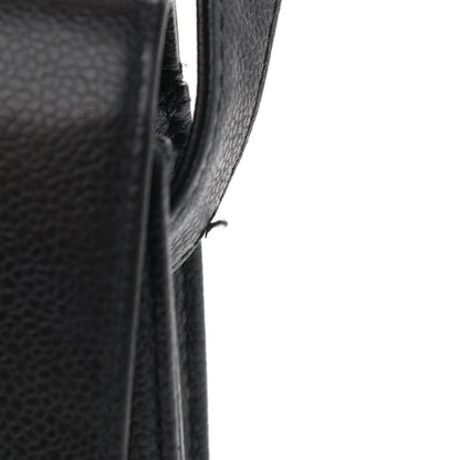Chanel Caviar Flap Shoulder Bag Black 14 of 17