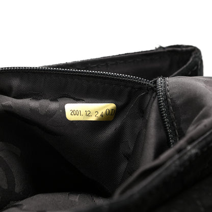 Chanel Suede Jumbo Single Flap Black 7 of 11