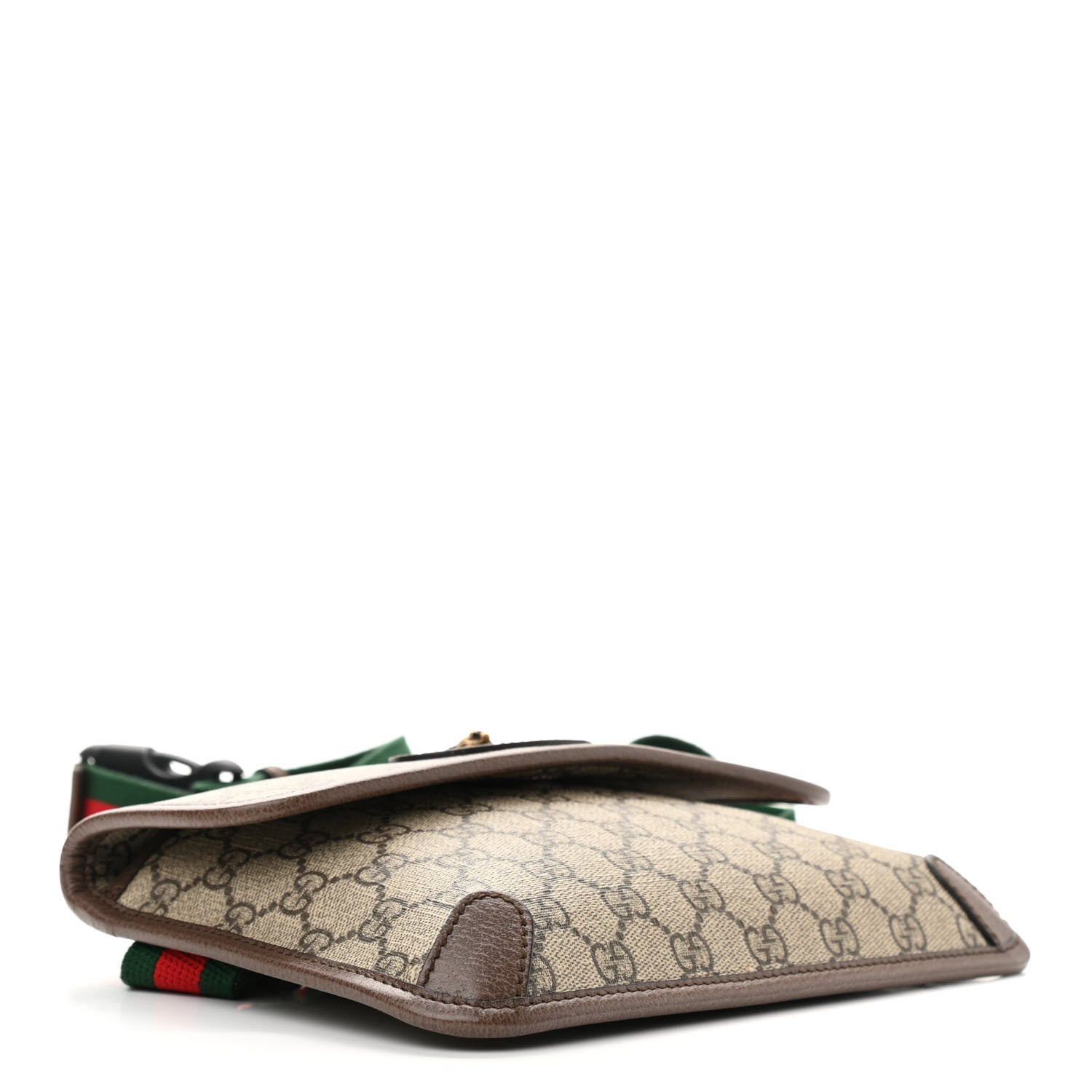Gucci GG Supreme Monogram Neo Vintage Web Belt Bag Brown 4 of 10