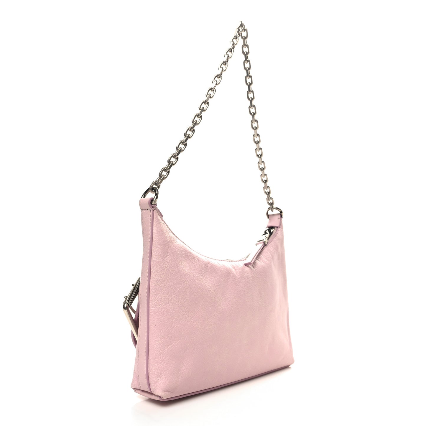 Aged Calfskin Mini Voyou Boyfriend Party Bag Old Pink