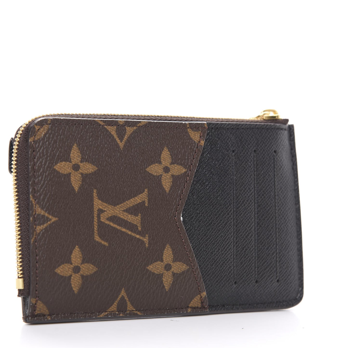 Monogram Recto Verso Card Holder Black
